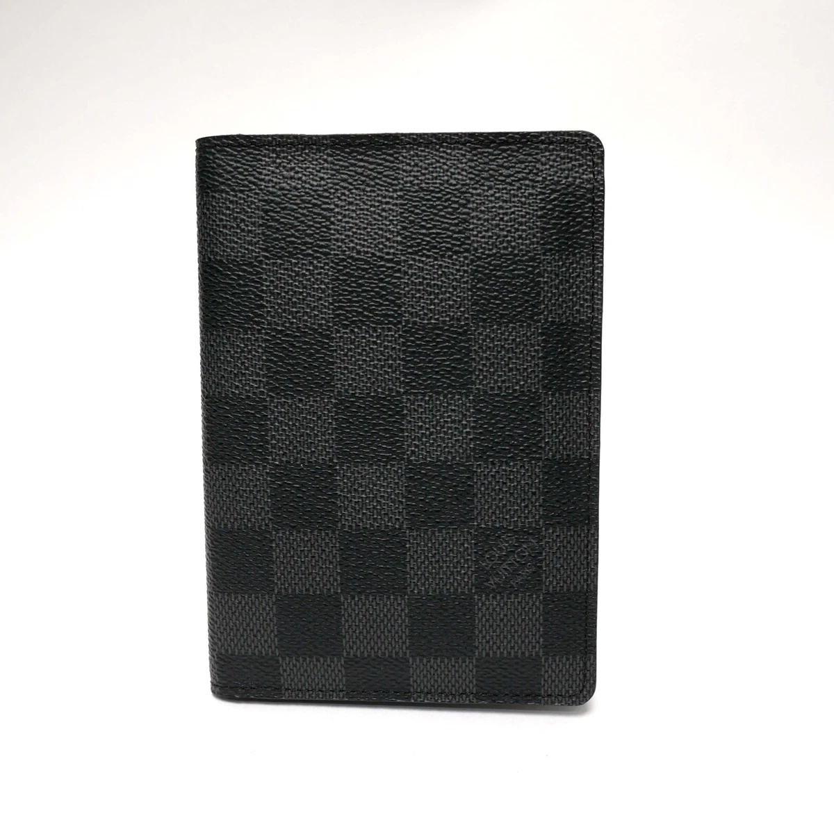 Louis Vuitton LV Mobile Phone Case Holder Damier Graphite Black