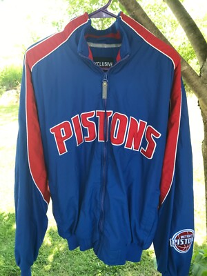 Vintage 80s-90s NBA Exclusive Collection Detroit Pistons Starter