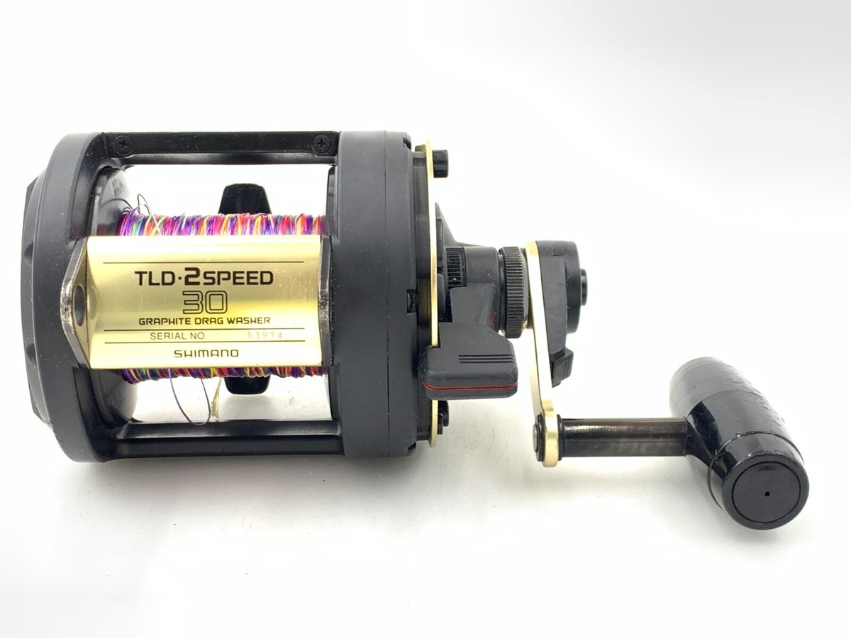 Shimano TLD 2SPEED 30 Reel Lever Drag Big Game Trolling Deep