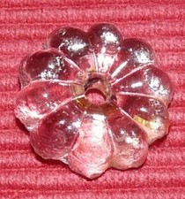 Pampille MARGUERITE cristal 29 mm – lustre ancien – ref 760