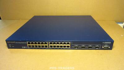 NetGear ProSafe GSM7324 V1H3 Switch 24 Port Gigabit + 4x SFP Stackable Managed 