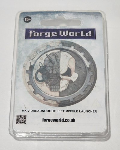 Warhammer 40k / Forge World MKIV Dreadnought Linker Raketenwerfer