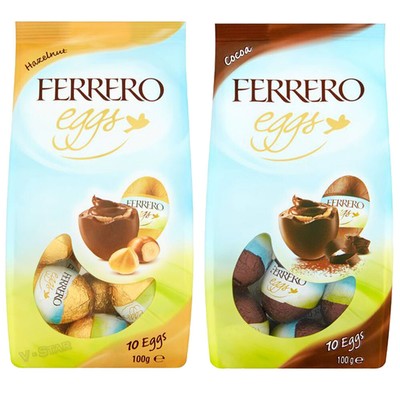 Ferrero Rocher Milk Cocoa Mini Easter Eggs Chocolate 10 Pieces 100g Ebay