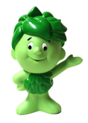 1996 Jolly Green Giant Little Sprout Vinyl Figure Mascot 7 Inch | eBay