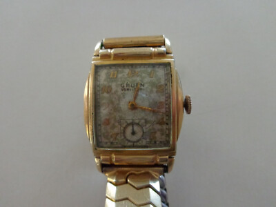 Vintage Gruen Veri-Thin, Mens, Manual Winding Wristwatch w  display picture 2