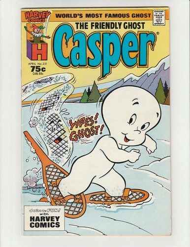 Casper il fantasma amichevole #231 Harvey Comics 1987 fine / molto bello (F/VF)