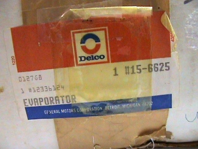 ACDelco Evaporator Core 15-6625 GM 12336124 NOS - Image 2 of 3