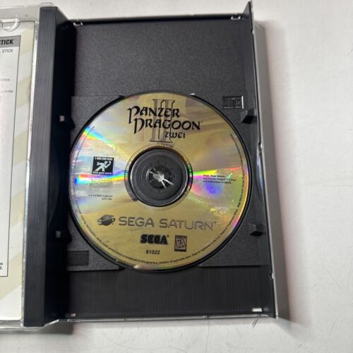 Panzer Dragoon II Zwei 2 Sega Saturn Complete With Manual and Registration Card - Picture 5 of 18