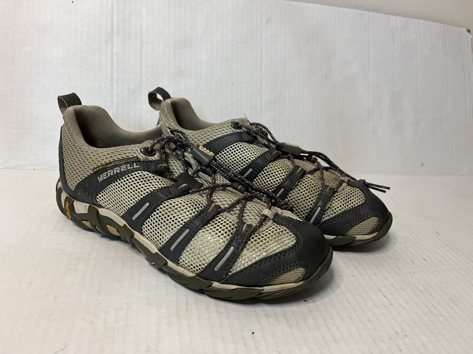 Merrell Continuum Air Cushion SNEAKERS GRIGIO ARANCIONE SUOLA VIBRAM WN TAGLIA 6 5 maglia