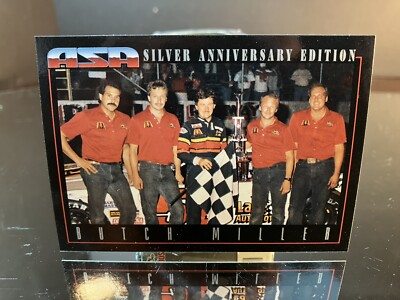 Butch Miller Traks ASA Silver Anniversary Edition 1992 Card #34