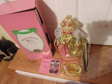 Paradise Galleries Angel Doll Christmas Tree Topper VINTAGE 90's 13in in Box