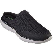 Skechers Summits Vindicator Herren Pantolette Clogs Schwarz 232296-BLK