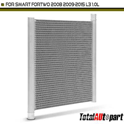 New Radiator without Transmission Oil Cooler for Smart Fortwo 2008-2015 L3 1.0L