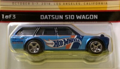 2018 32nd Annual Hot Wheels Collectors Convention Datsun 510 Wagon