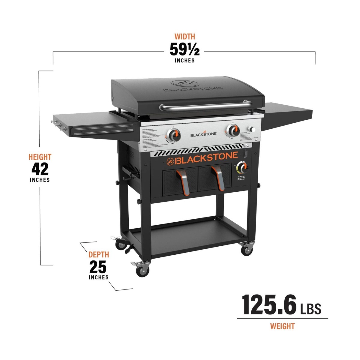 Flat Top Blackstone 28 Inch Griddle Air Fryer Combo Blackstone