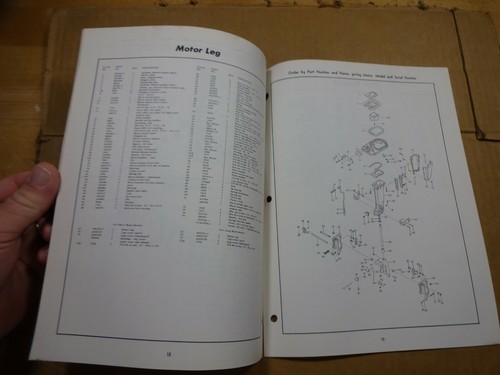 1978 Chrysler Outboard 45 HP 450 451 HK 456 457 HJ 458 HG Parts Catalog OB2498 - Picture 4 of 4