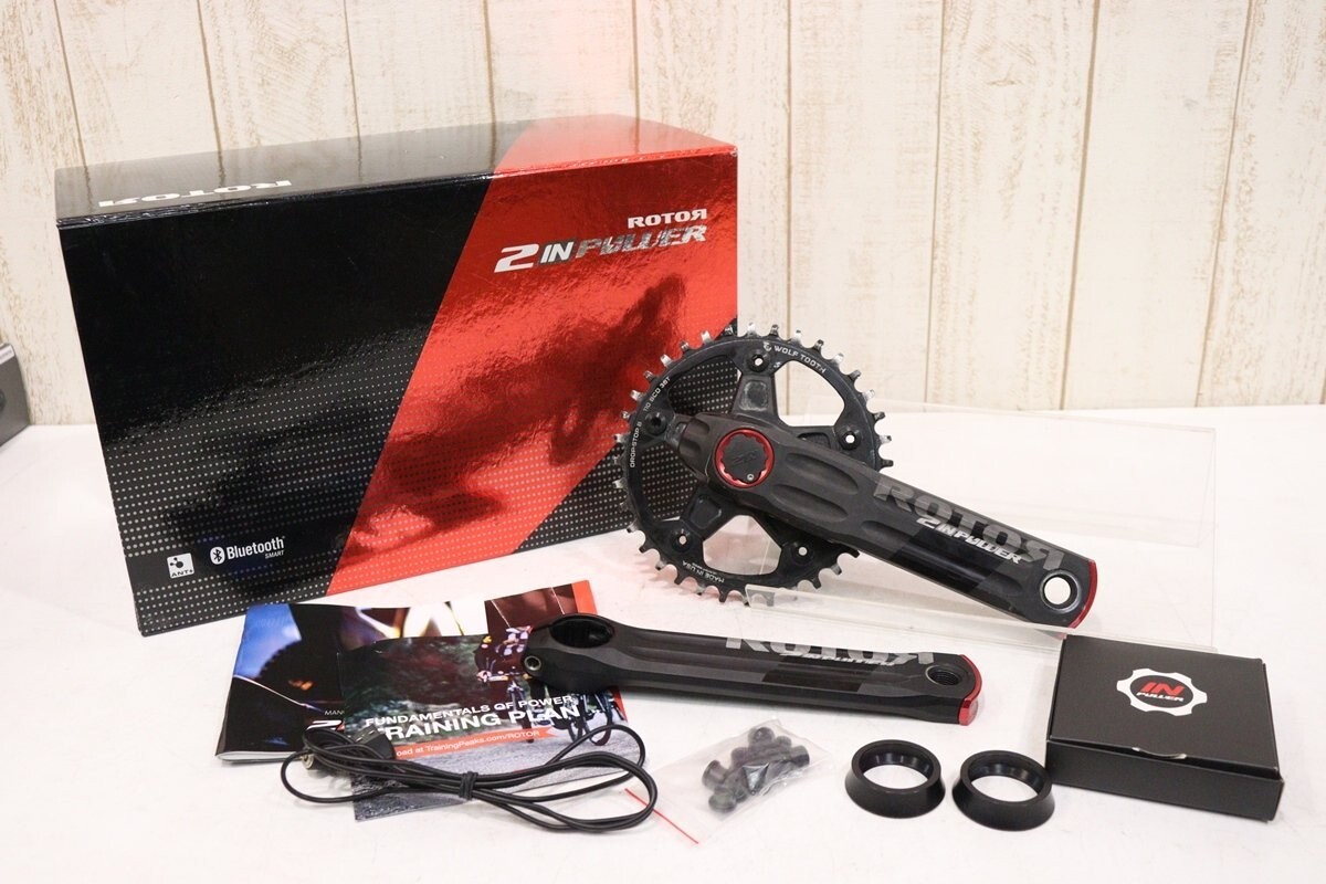 ROTOR 2INPOWER Power Meter 170mm WOLF TOOTH 36T Crank Set BCD