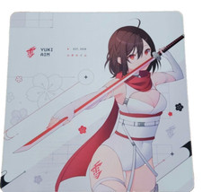 YUKI AIM 2023 DROP 1 KATANA L mousepad Katana white FPS size 500 x 500 JP
