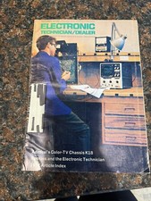 Electronic Technician/Dealer Magazine:  Admirals Color TV Chassis December  1971