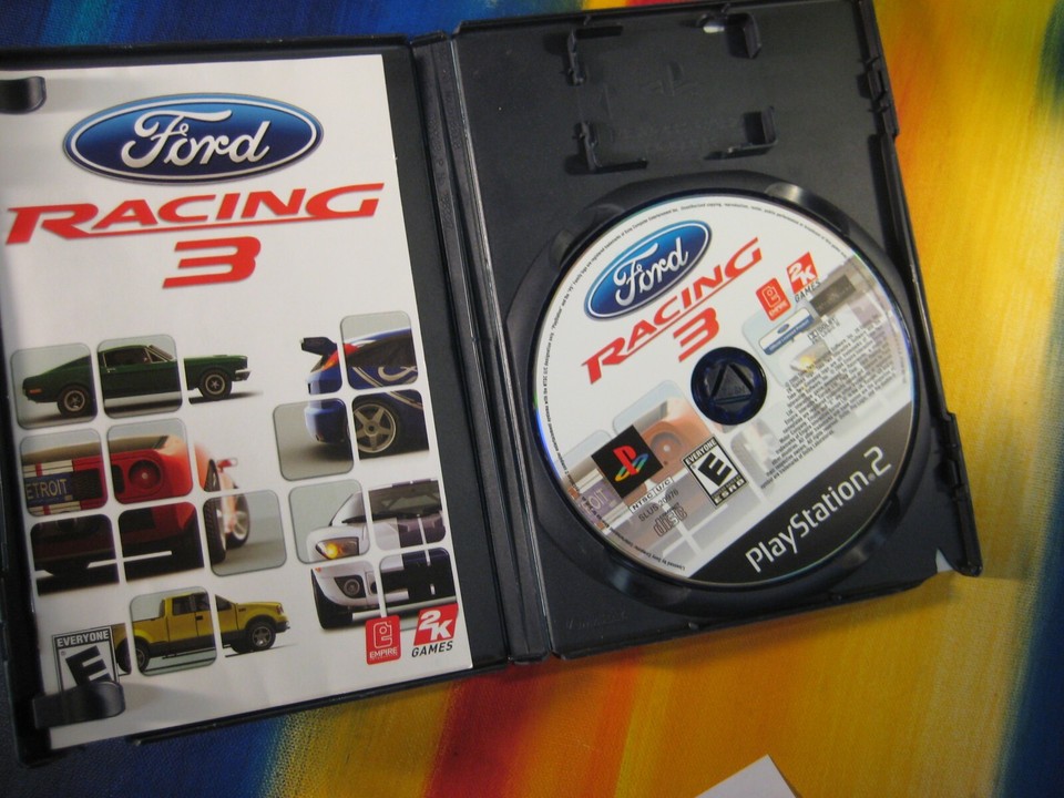 Ford Racing 3 PS2 PlayStation 2 Car Racing Game US Version 744788017712