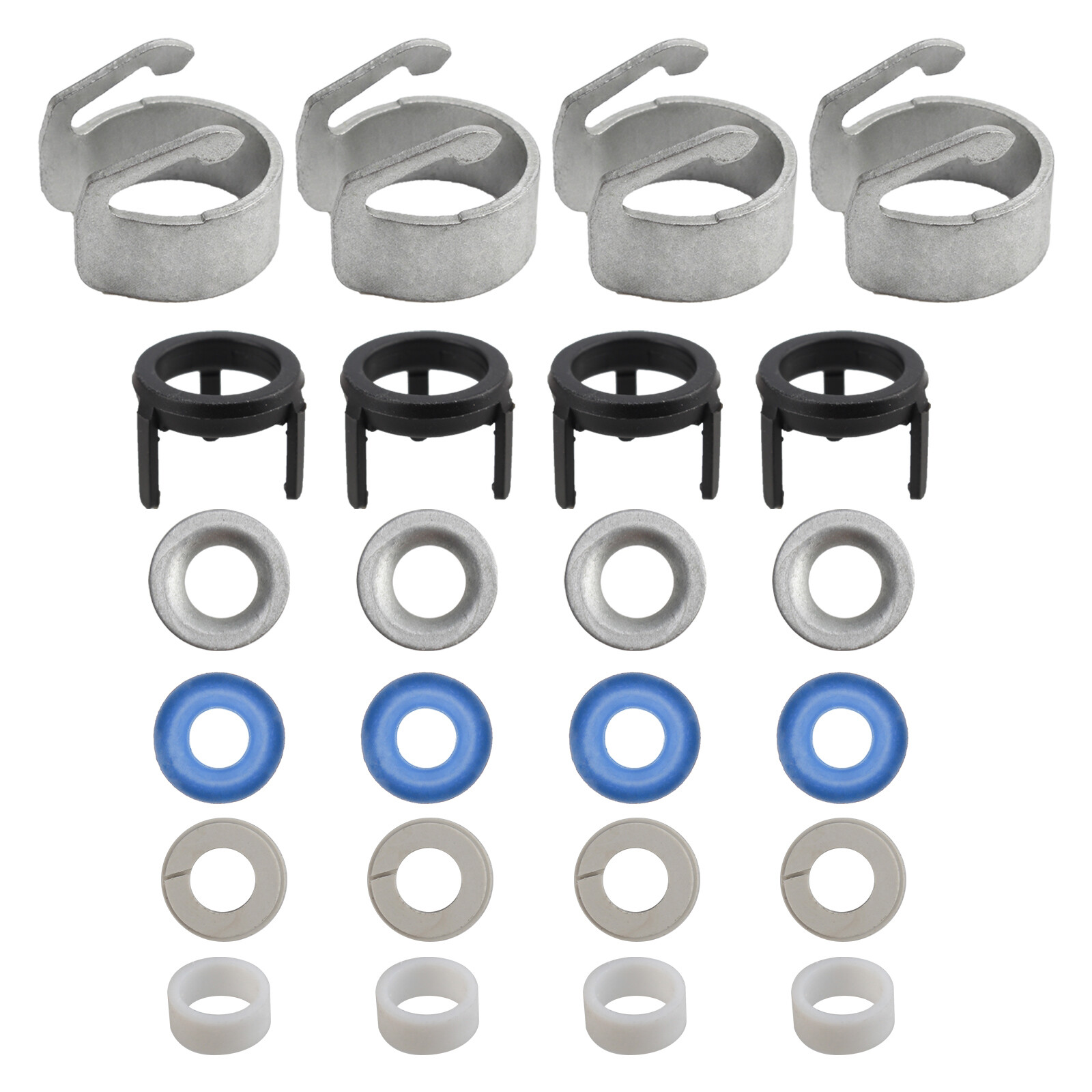 Fuel Injector Oring Seals 06J998907D Kits For AUDI A3 A4 VW Jetta GTI