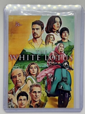 The White Lotus Limited Edition Artist Signed  HBO Classic  Trading Card 3/10