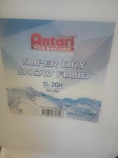 ANTARI SUPER DRY SNOW MACHINE FLUID 20 LITRES 5 GALLONS SNOW MACHINE FLUID