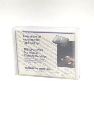 TANBERG DATA-3.5in TDS DPCC-2000 DRY PROCESS CLEANING CARTRIDGE-NEW-
