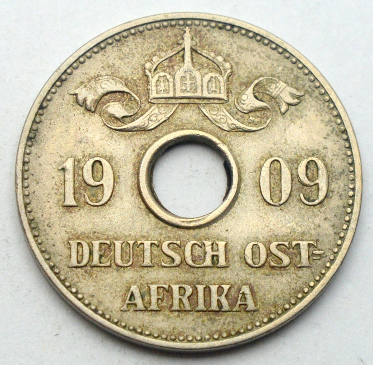 GERMANY AFRIKA OSTAFRIKA 10 HELLER 1909 J OLD SCARCE COIN | eBay
