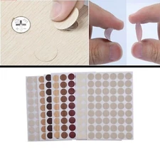 0.8Inch （21mm） Furniture Sticker Self-adhesive Screw Covers Caps Hole PVC Repair
