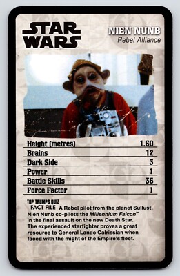 NIEN NUMB 2022 Top Trumps Specials Star Wars Episodes IV-VI