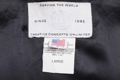 2000 BON JOVI CRUSH TOUR CREW JACKET WOOL LEATHER L LARGE SUPER RARE FIND - Picture 9 of 10