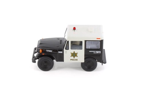 1971 JEEP DJ-5B POLICE EDITION 1/26 DIECAST CAR KINSMART 5433DP - 第 3/6 張圖片