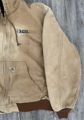 Vintage Carhartt J140 Thrashed Duck Canvas Hooded Work Vintage Carhartt J140 Thrashed Duck Canvas Hooded Work