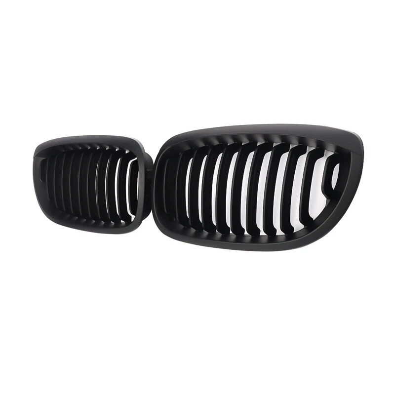 Front Kidney Grilles For BMW E46 Coupe 2Door 325Ci 330Ci LCI 2003-06 Matte Black Foto 4 de 4
