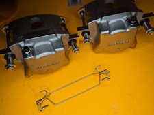 Nos Mopar B-body Correct Kelsey-hayes Pin-type Calipers Zinc Plated Chrome Pistn
