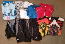 Pearl Izumi/Primal Wear cycling jerseys and shorts, XL, gently used Spring Kit