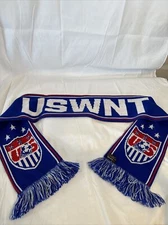 USA USWNT Soccer Scarf Red White Blue 2015 Ruffneck Scarf  Rare