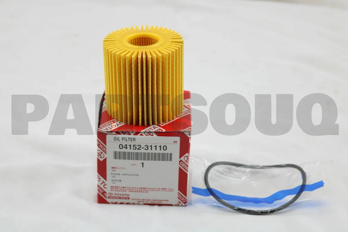 0415231110 Genuine Toyota ELEMENT KIT, OIL FILTER 04152-31110 | eBay