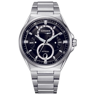 CITIZEN ATTESA BU0060-68E Eco-Drive Triple Calendar Titanium Men's Watch JAPAN