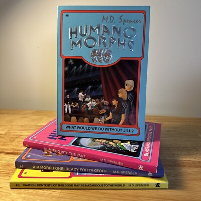 Humano Morphs by MD Spears Set of 4 No 3, 4, 5 & 6 / Children s Paperback / 2000