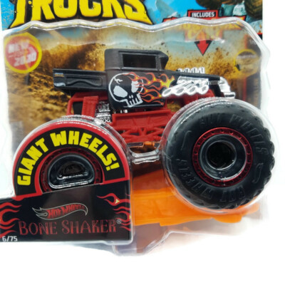 Hot Wheels Monster Trucks Bone Shaker Truck New Unopened 6/75 2020