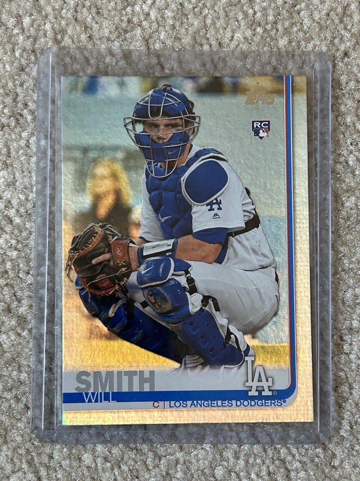 2019 Topps Update Will Smith Rainbow Foil Rookie Card Los Angeles Dodgers 🔥 🔥