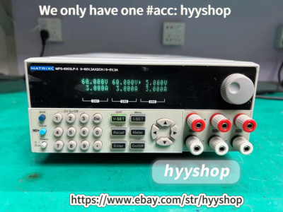 1PCS MATRIX MPS6003LP-3 DC Programmable Linear Power Supply /hyy/
