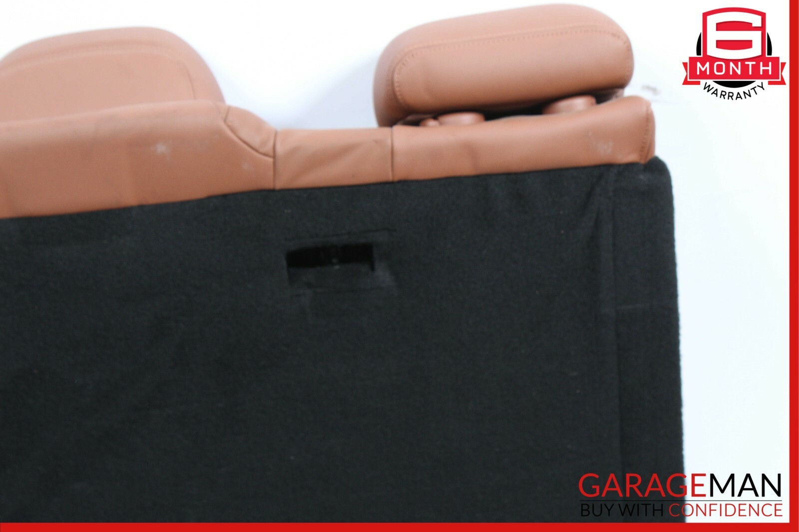 14-17 Maserati Ghibli Rear Left Upper Seat Cushion Assembly Leather Brown