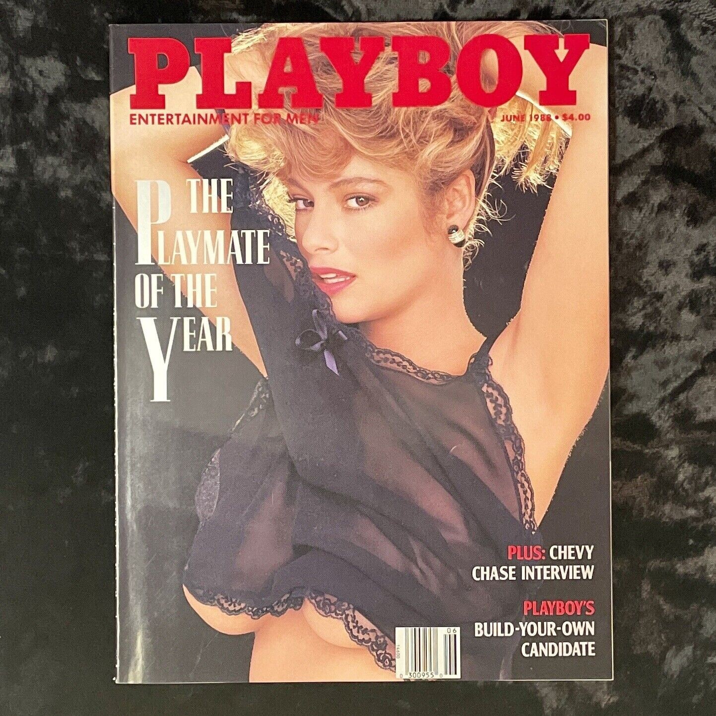 Three Pmoy June 1988 Playboy Magazine PMOY/Cover India Allen VG | eBay