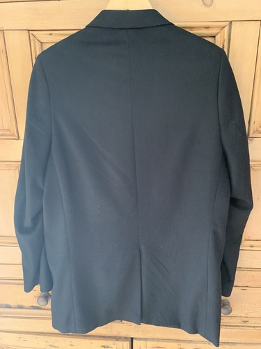 Mens Neiman Marcus Black 100% Cashmere Blazer Size 44 Regular - Picture 5 of 5