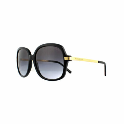 Michael Kors MK6019 305211  Black/Ivory Round Sunglasses Michael Kors Women Sunglasses Champagne Beach 6019 305211  main image 4