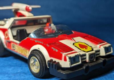 Power Rangers J.A.K.Q. Dengekitai spade machine retro Chogokin