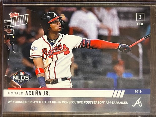2019 Topps Now 947 Ronald Acuña Jr.